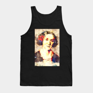 George Eliot Pop Art Tank Top